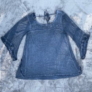 Blue Bayou Tie Back Tunic